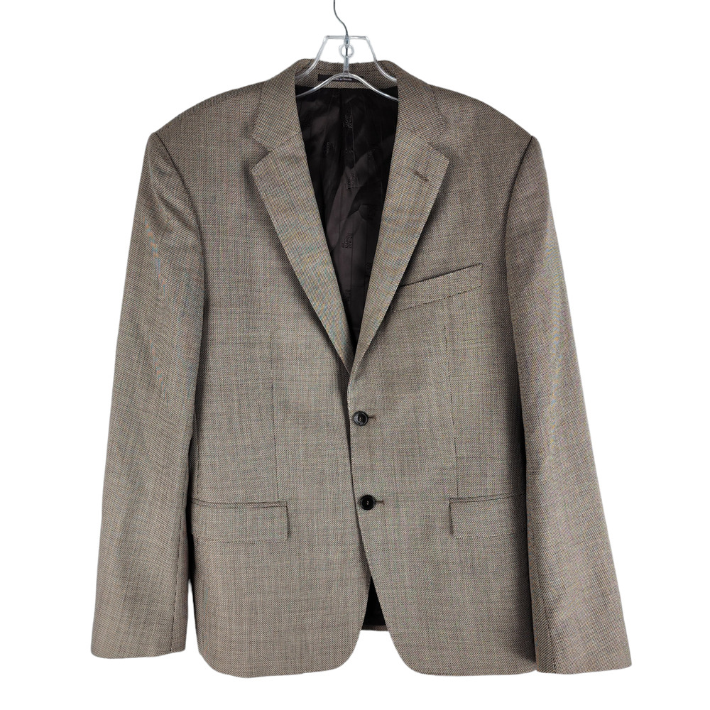 Versace Collection Wool Polyester Double Vent Two Button Blazer Size IT52/US42